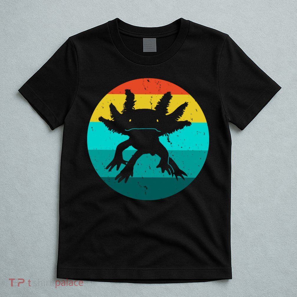 Axolotl Funny Retro T-Shirt