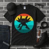 Axolotl Funny Retro Tall T-Shirt