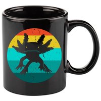 Axolotl Funny Retro 11oz C Handle Ceramic Mug