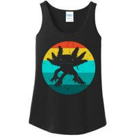 Axolotl Funny Retro Ladies Essential Tank