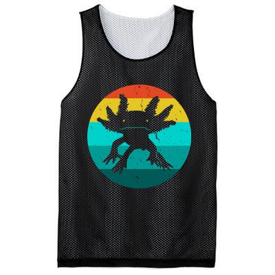 Axolotl Funny Retro Mesh Reversible Basketball Jersey Tank