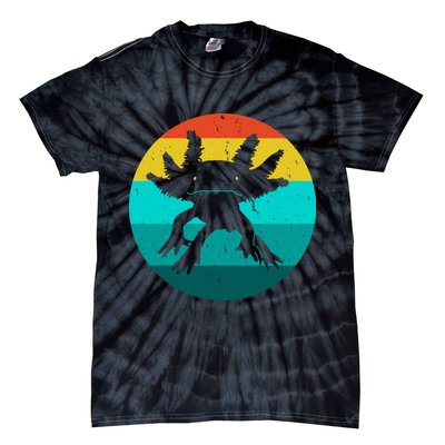 Axolotl Funny Retro Tie-Dye T-Shirt
