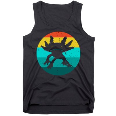 Axolotl Funny Retro Tank Top