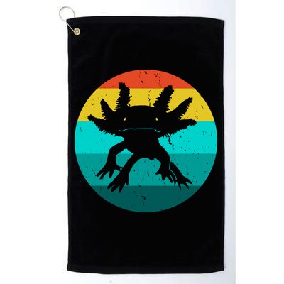 Axolotl Funny Retro Golf Towel