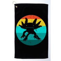Axolotl Funny Retro Golf Towel