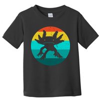 Axolotl Funny Retro Toddler T-Shirt