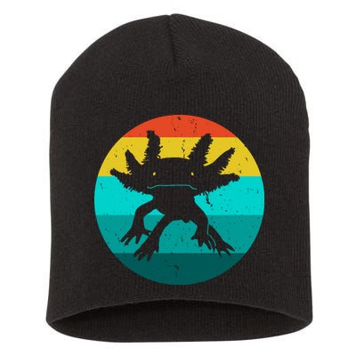 Axolotl Funny Retro Short Acrylic Beanie
