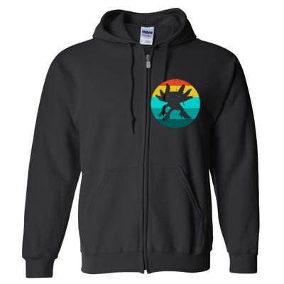 Axolotl Funny Retro Full Zip Hoodie