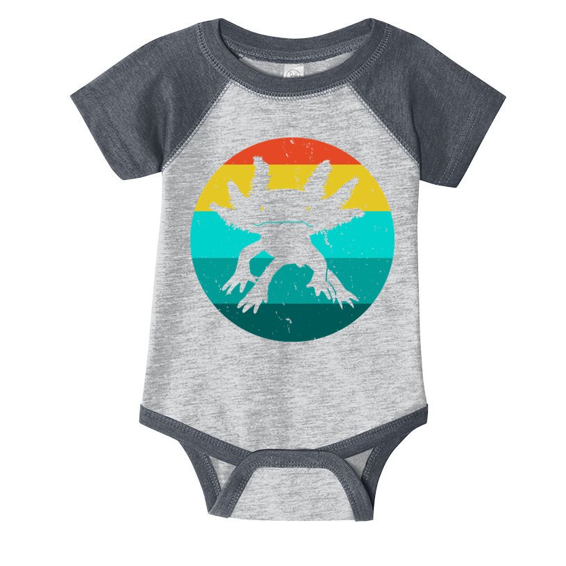 Axolotl Funny Retro Infant Baby Jersey Bodysuit