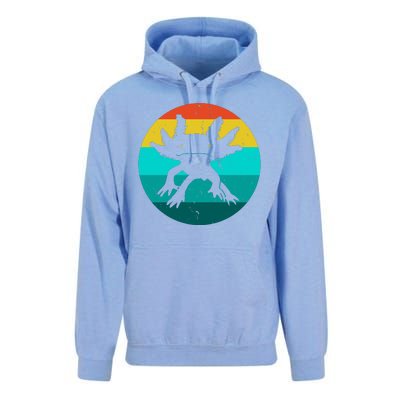 Axolotl Funny Retro Unisex Surf Hoodie