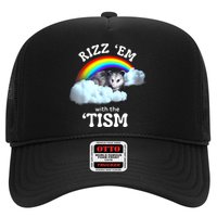 Autism Funny Rizz Em With The Tism Meme Autistic Opossum Hat