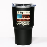 American Flag Retired 2025 Not My Problem Anymore Tumbler