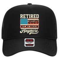 American Flag Retired 2025 Not My Problem Anymore Hat