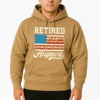 American Flag Retired 2025 Not My Problem Anymore Hoodie