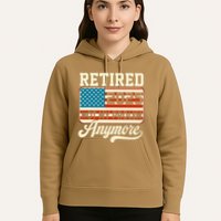 American Flag Retired 2025 Not My Problem Anymore Hoodie