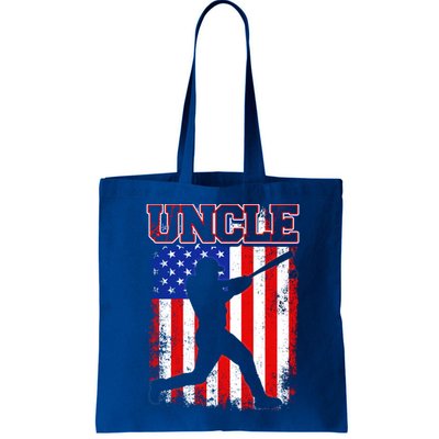 American Flag Retro Baseball Uncle Funny Fathers Day Cool Gift Bag