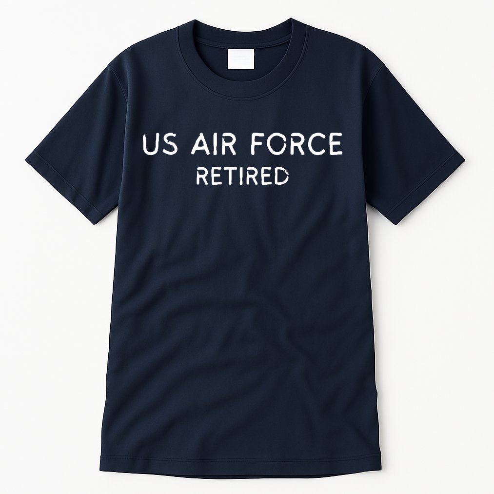Air Force Retired Retirement Gift Tall T-Shirt