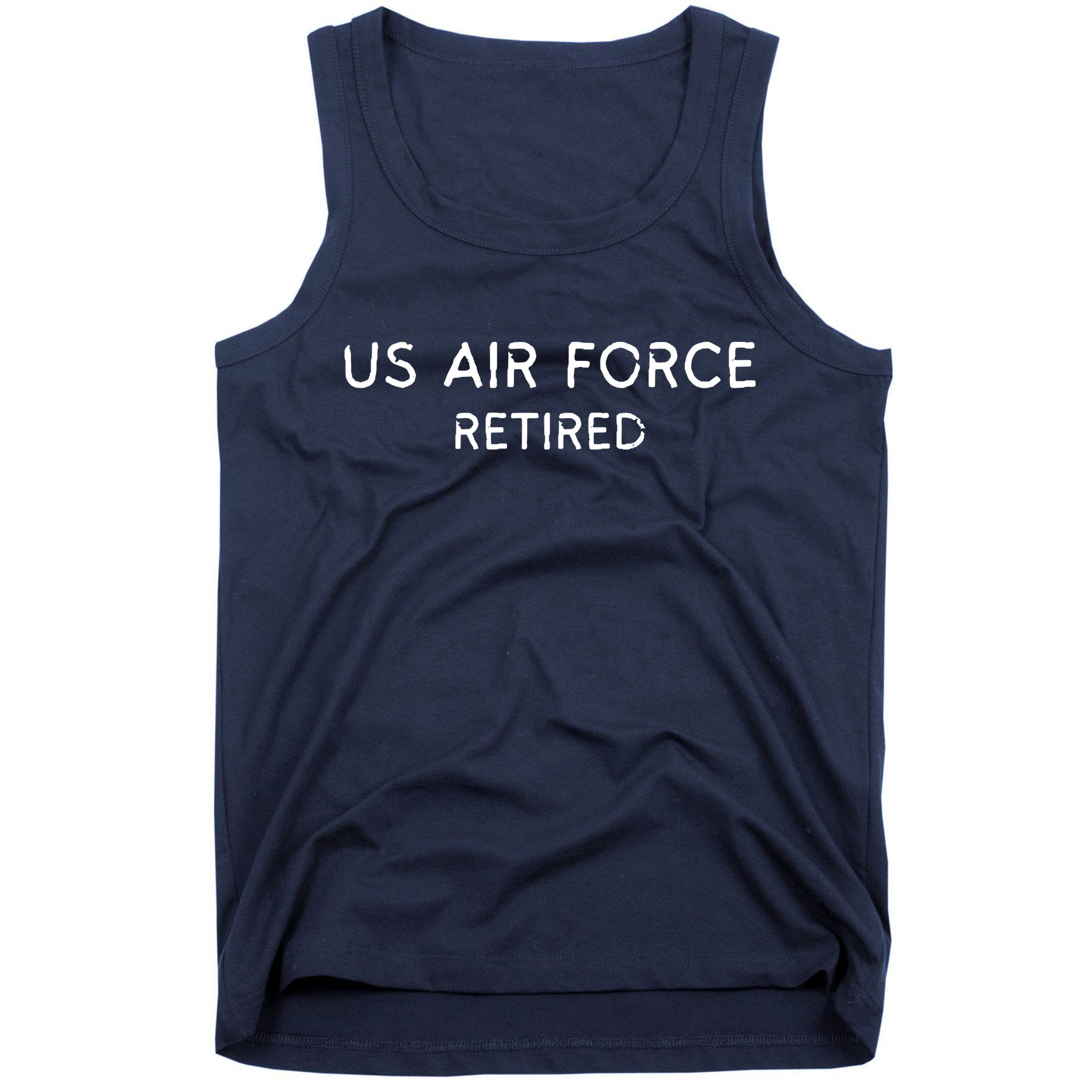 Air Force Retired Retirement Gift Tank Top