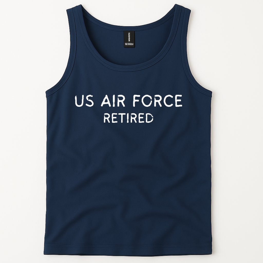 Air Force Retired Retirement Gift Tank Top