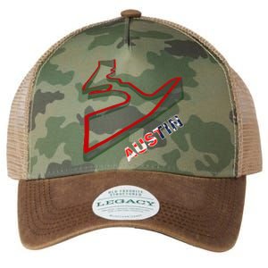 Austin Formula Racing Track Circuit Map For Fans Legacy Tie Dye Trucker Hat