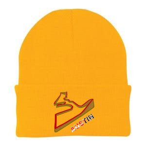 Austin Formula Racing Track Circuit Map For Fans Knit Cap Winter Beanie