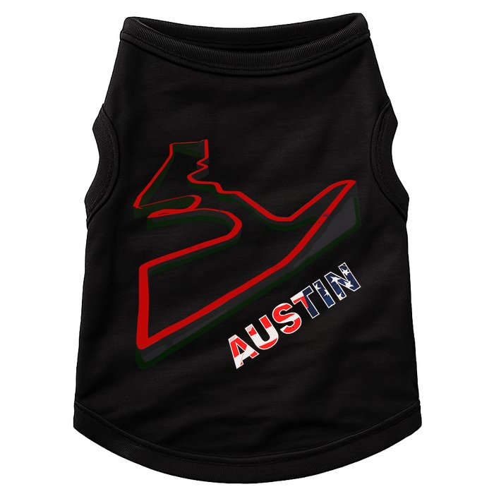 Austin Formula Racing Track Circuit Map For Fans Doggie Tank