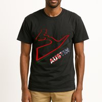 Austin Formula Racing Track Circuit Map For Fans Tall T-Shirt