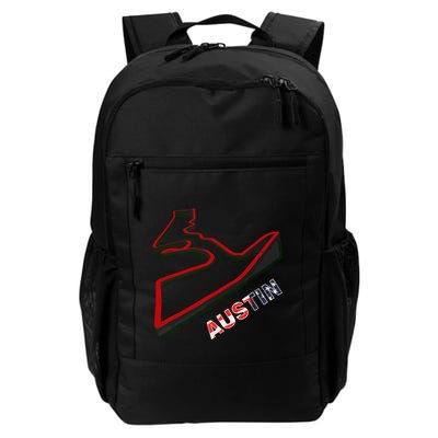 Austin Formula Racing Track Circuit Map For Fans Backpack