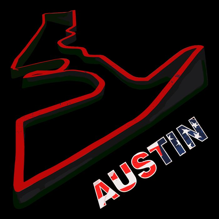 Austin Formula Racing Track Circuit Map For Fans Bucket Hat