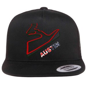 Austin Formula Racing Track Circuit Map For Fans Flat Bill Trucker Hat