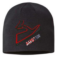 Austin Formula Racing Track Circuit Map For Fans Sustainable Beanie