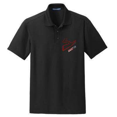 Austin Formula Racing Track Circuit Map For Fans Dry Zone Grid Polo