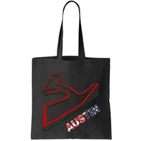 Austin Formula Racing Track Circuit Map For Fans Bag