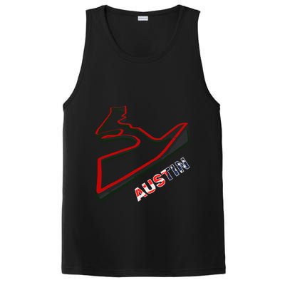 Austin Formula Racing Track Circuit Map For Fans PosiCharge Competitor Tank