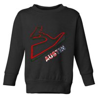 Austin Formula Racing Track Circuit Map For Fans Toddler Sweatshirt