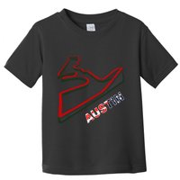 Austin Formula Racing Track Circuit Map For Fans Toddler T-Shirt