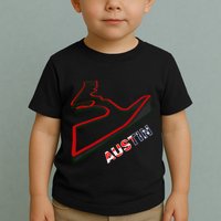 Austin Formula Racing Track Circuit Map For Fans Toddler T-Shirt
