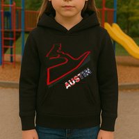 Austin Formula Racing Track Circuit Map For Fans Kids Hoodie
