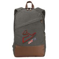 Austin Formula Racing Track Circuit Map For Fans Cotton Canvas Backpack