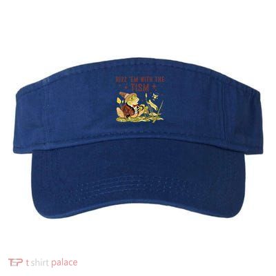 Autism Funny Rizz Em With The Tism Meme Autistic Frog Funny Gift Visor