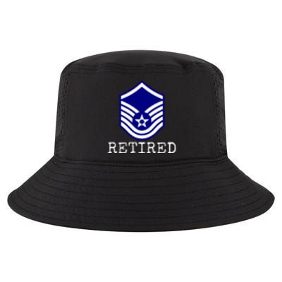 Air Force Retired E7 Master Sergeant Cool Comfort Performance Bucket Hat