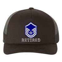 Air Force Retired E7 Master Sergeant Yupoong Adult 5-Panel Trucker Hat