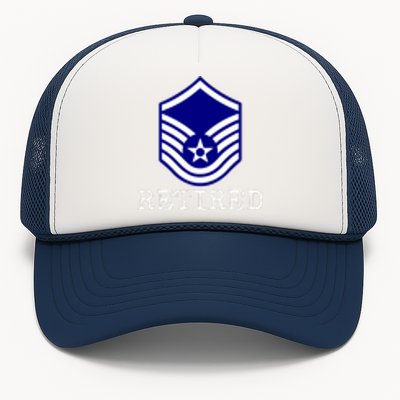 Air Force Retired E7 Master Sergeant Trucker Hat