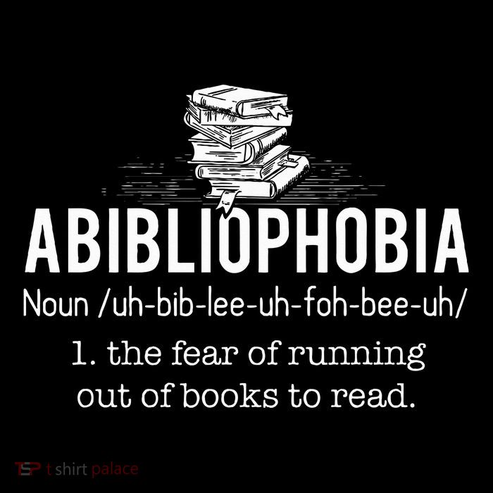 Abibliophobia Funny Reading Bookworm Reader Gift T-Shirt