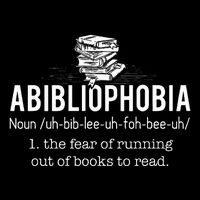 Abibliophobia Funny Reading Bookworm Reader Gift Drawstring Bag