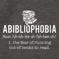 Abibliophobia Funny Reading Bookworm Reader Gift Vector Backpack