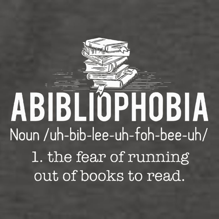 Abibliophobia Funny Reading Bookworm Reader Gift Vector Backpack
