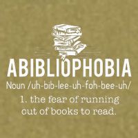 Abibliophobia Funny Reading Bookworm Reader Gift Garment-Dyed Women's Muscle Tee