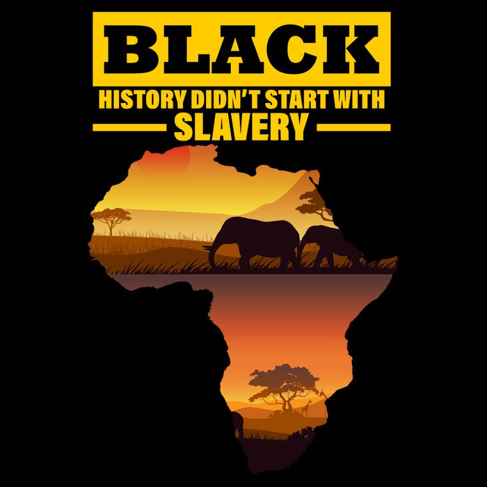 Africa Pride Black History Didn't Start With Slavery Bucket Hat