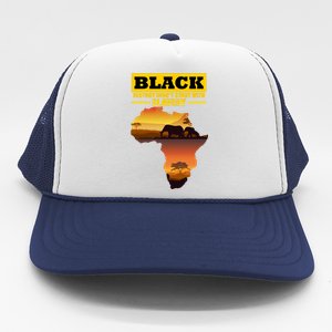 Africa Pride Black History Didn't Start With Slavery Trucker Hat